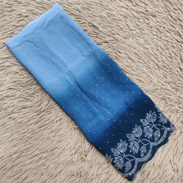 Chiffon  stonework Hijab | HJ01